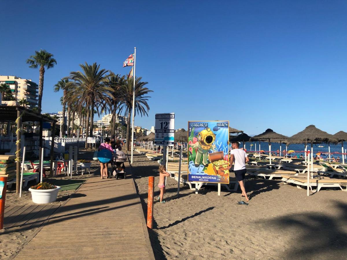 Victoria Luxury Beachfront Apartment In Benalmadena Costa Extérieur photo